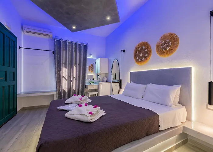 Anemomilos Hotel apartamentowy Perissa (Santorini)